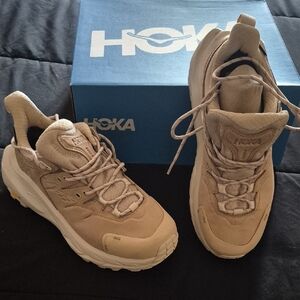 Hoka Tan Athletic Shoes